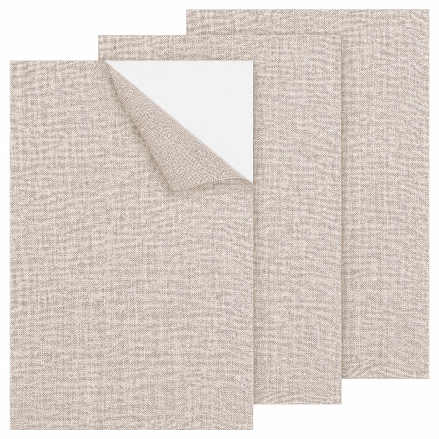 AHQiZFX 3Pcs Canvas Repair Patch, 30x20 cm Canvas Repair Tape, Waterproof Self-Adhesive Fabric Repair Patch for Tents, Boat Cover, Pop Up Canopy, Patio, Bags, Cover (Light Gray)