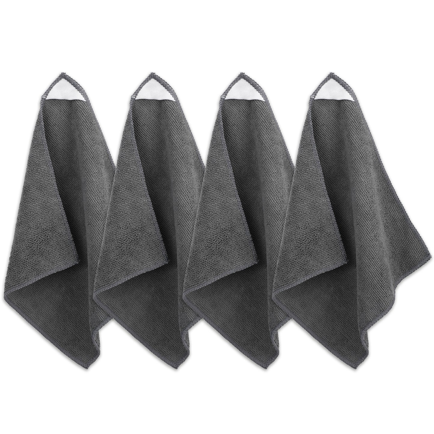 Aysatogc 4 Pcs Magnetic Microfiber Cleaning Cloth, Microfiber Dry Erase Eraser for Whiteboards, Blackboards, Chalkboards, Glassboards Reusable and Washable 9.8'' X 9.8''