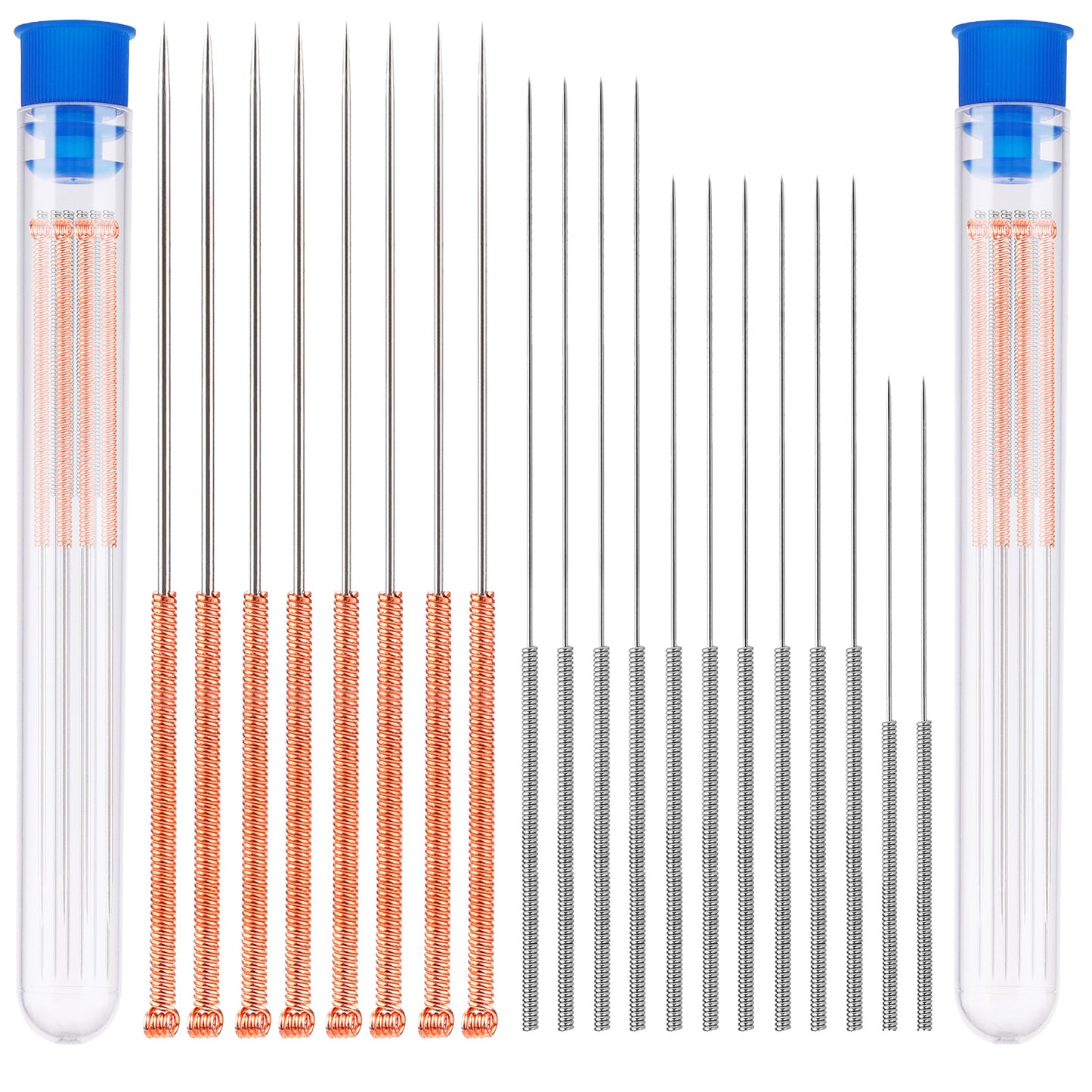20Pcs 3D Printer Nozzle Cleaning Kit Needles, Stainless Steel Nozzle Unclogger No Clogger 3D Printer Welding Tip Cleaner Tools Accessories for Drills, (0.15, 0.2, 0.25, 0.3, 0.35, 0.4, 0.5, 0.6, 0.8)
