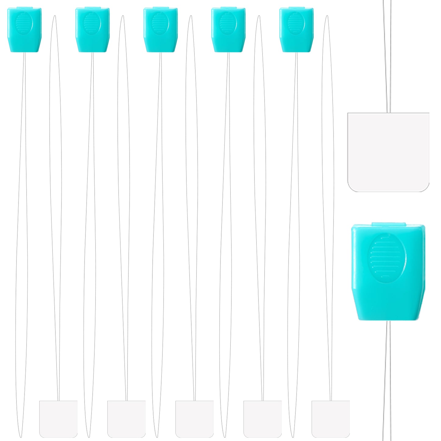 10 Pcs Punch Needle Threader, Needle Threaders, Needle Threading Tool for Sewing Machines Needle Threading Machine Craft and Jewellery Making