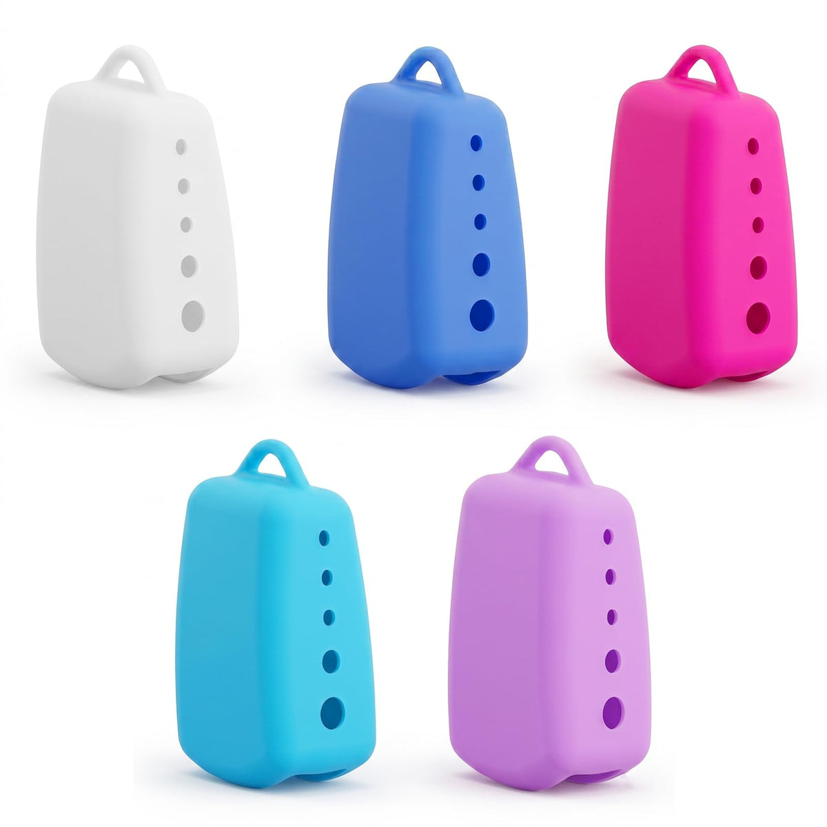 Pack of 5 Toothbrush Head Protective Cases Portable Toothbrush Head