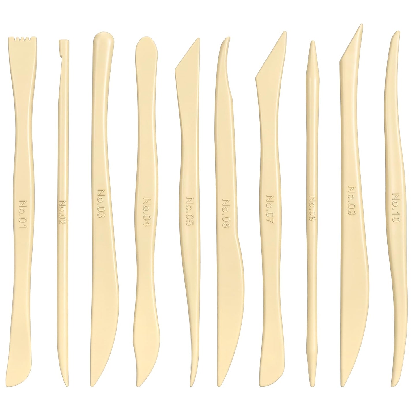 10 PCS Clay Sculpting Tools Set, Double-Ended Clay Modeling Tools