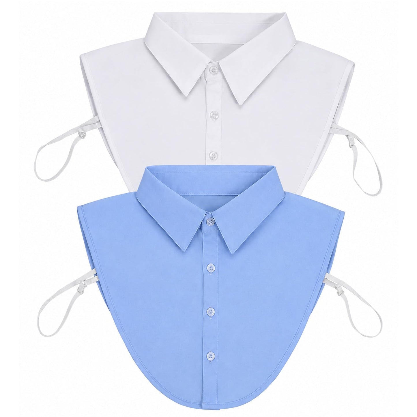 Fake Collar Detachable Dickey Collar for Women, Faux False Shirt Collars