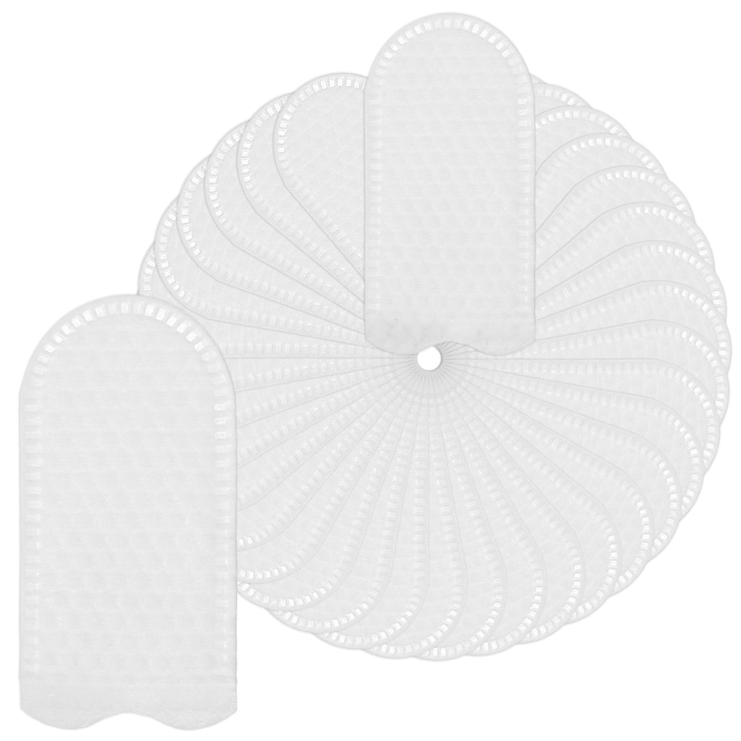 200Pcs Finger Bandages, Elastic Breathable Cotton Finger Cots, Tubular White Cotton Finger's Cots Finger' Stall for Fingers Sprains First Aid Scald Protection Gardening Work