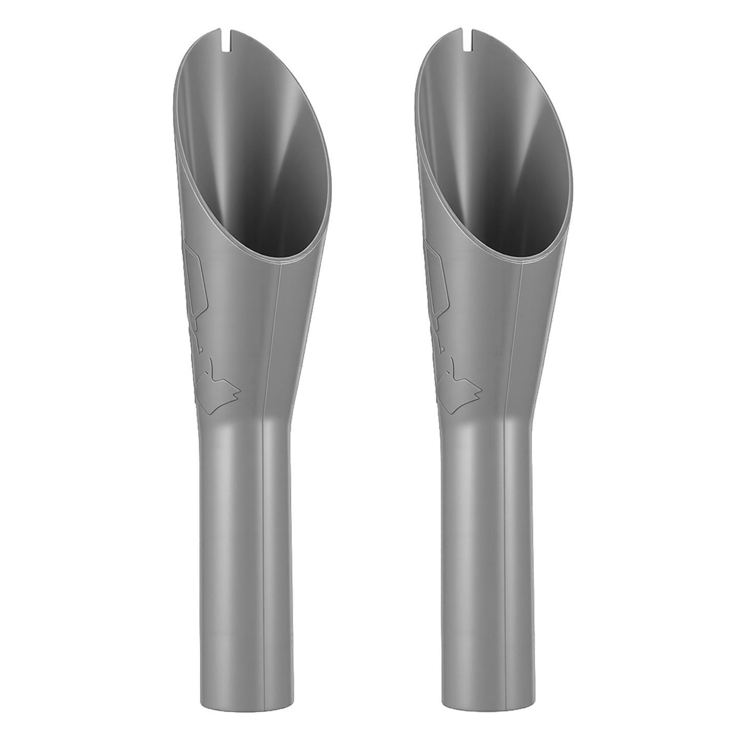 2 Pack Long Neck Oil Funnel, Portable Funnels for Automotive Use, Multi-Function Plastic Gas Funnel for Oil Lubricants Universal Car Accessory (Gray)