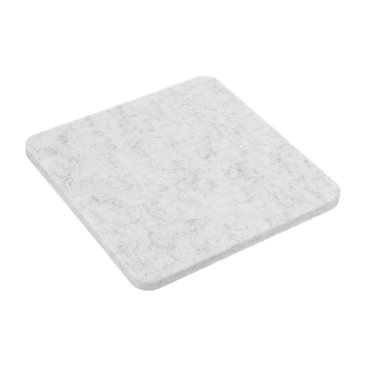 Azefnuhk Wool Pressing Mat, Wool Ironing Mat, Sponge Needle Felting Pad, 8x8 Inch Thick Firm Felting Mat for Wool Sculpting, Quilting and Painting, Eco-Friendly Craft Supplies (Grey)