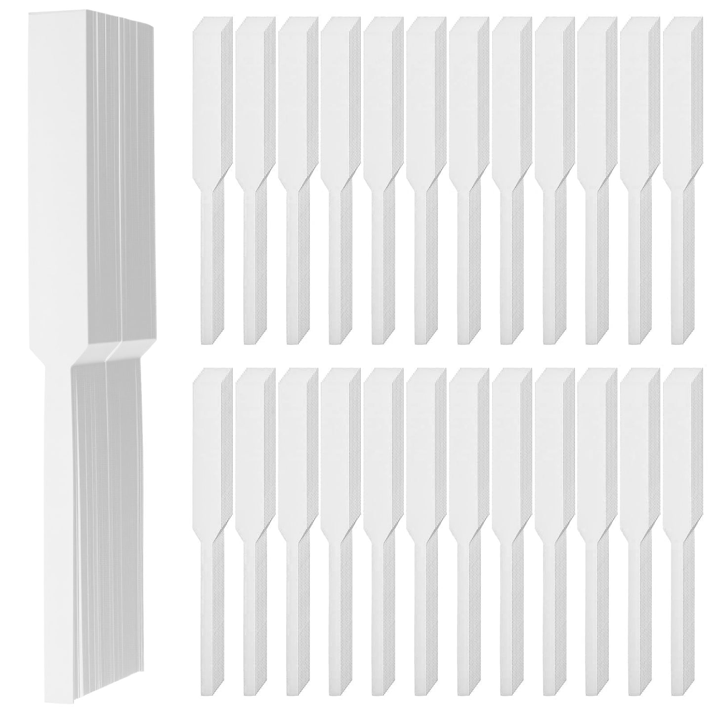 PEOVLVN 300 Pieces Perfume Tester Strips, Disposable Fragrance Test Strips Perfume Testers Fragrance Blotter Paper Scent Strips for Fragrances Essential Oils Aromatherapy Blends