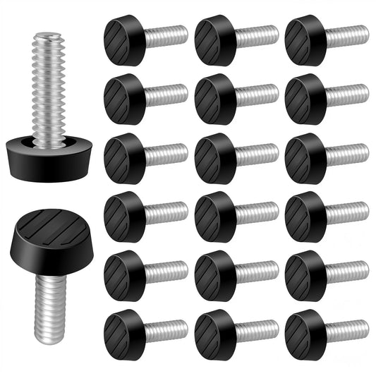 Thread Furniture Feet Levelers, 20PCS 1/4-20inch Screw-in Foot Glides for Table