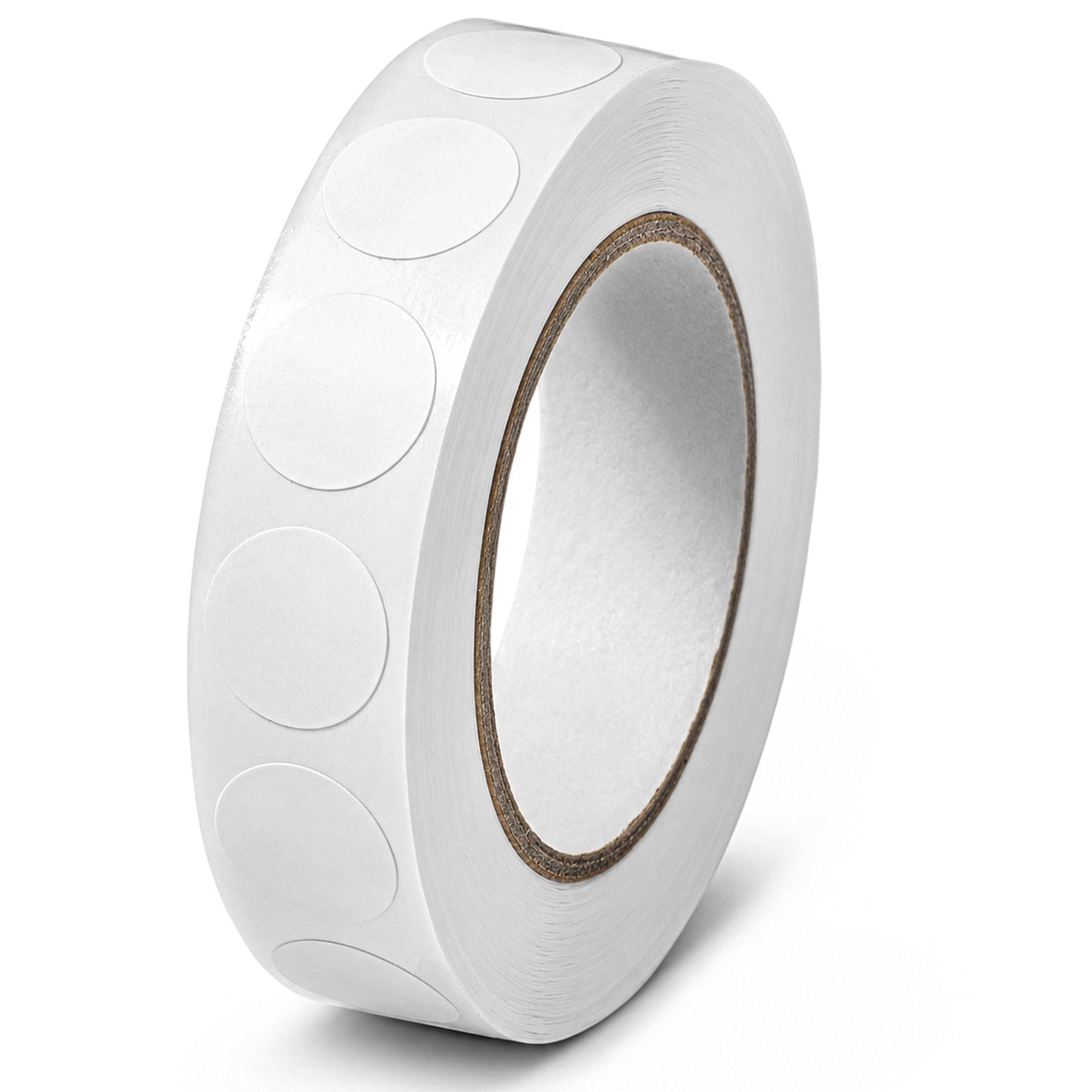 1000 Pcs White Round Stickers, 0.5 Inch White Circle Stickers Dot Labels, Removable Dot Sticker Paper with Adhesive