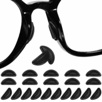 10 Pairs Nose Pad, Silicone Adhesive Nose Grips for Glasses Anti Slip