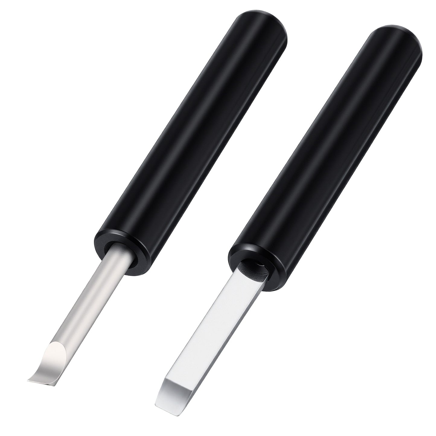 Axafazup 2Pcs Watch Back Remover Tools, 5mm Width Pry Bar with Carbon Steel Blade, Fit Battery Replacement Repair, Practical Tools for Opening Watch Back Covers and Replacing Batteries(Black)