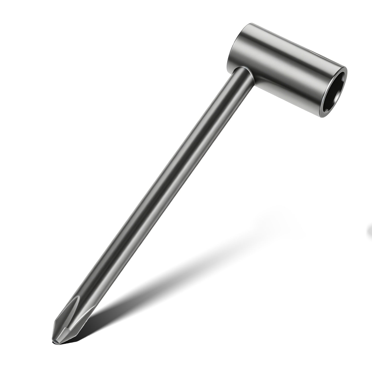 Axafazup 1 Pc Guitar Truss Rod Wrench, 5/16" (8mm) Adjustment Tool with Cross Screwdriver, Premium Metal Repair Wrench for Guitars