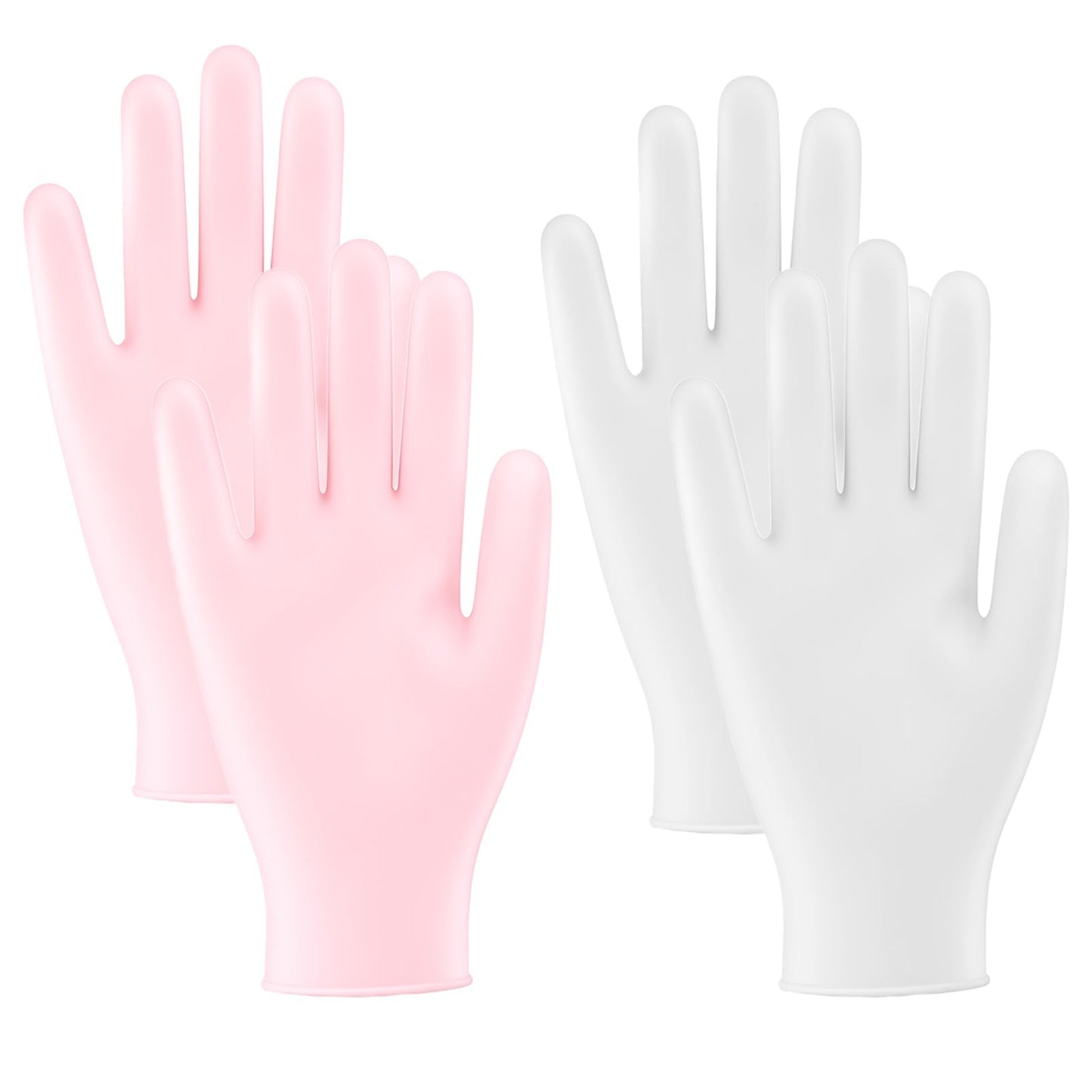 2 Pairs Silicone Gloves for Dry Hands, Anti Slip Hand Moisturizing Gloves