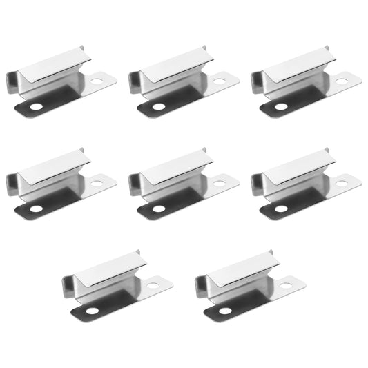 ASTER 8 Pieces 3D Printer Clip 3D Printer Fix Clamp 7mm Hot Bed Clips Glass Platform Fix Clamp Clip Compatible with Ender 3 Pro 3D Printer
