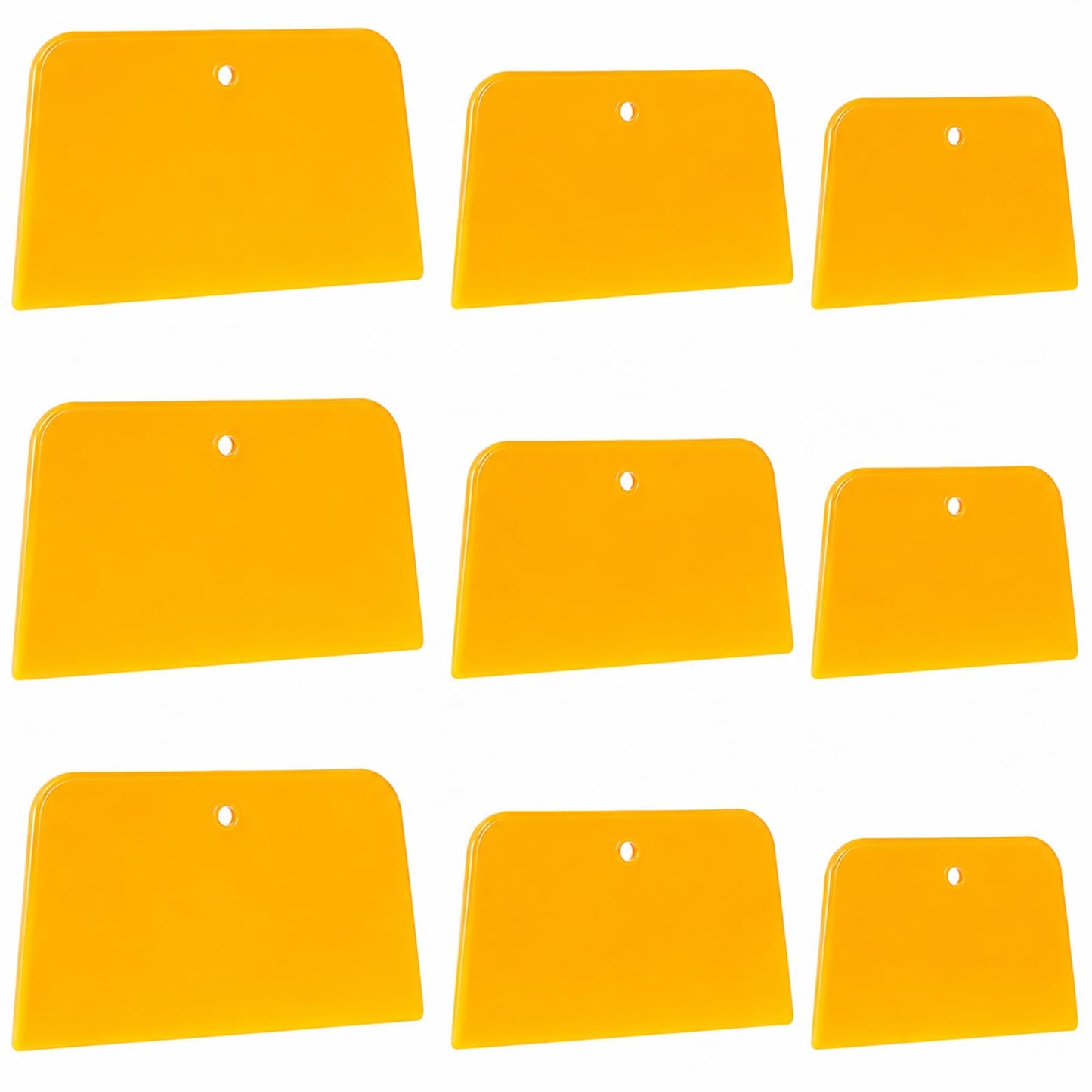 Painter's Spatula Set of 9 Automotive Body Filler Spreade