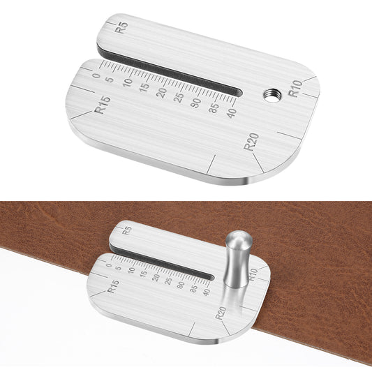 1 PCS Leather Stitching Punch Aid Plate, Leather Working Tools, Leather Punch Plate Leather Stitching Punch, Leather Pricking Iron for Pulling Out Nail Irons Diamond Lacing Chisel