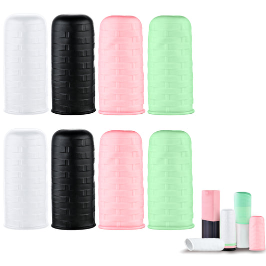 ASTER 8 Pack Elastic Sleeves for Leak Proofing Travel