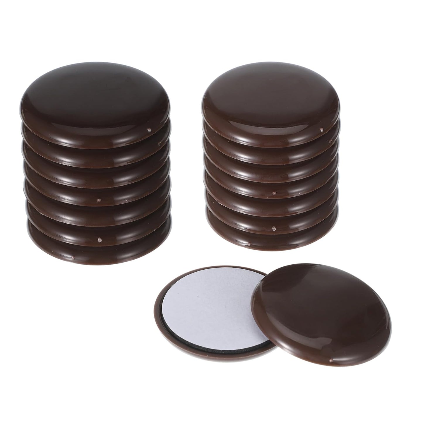Small Furniture Sliders for Carpet, 2" Self-Adhesive Furniture Sliding Pads