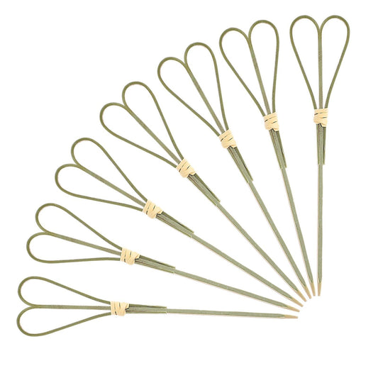 100 Pack Cocktail Picks Heart Shaped Toothpicks for Appetizers Cocktail Toothpicks Cocktail Skewers Appetizer Picks for Food Fruits Drinks Charcuterie Accessories