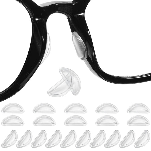 10 Pairs Eyeglass Nose Pads, Soft Silicone Nose Pads for Eyeglasses