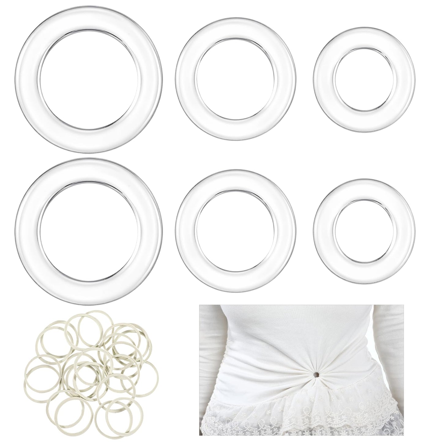 Aeaocvo Clothing Cinch Clips, Invisible Cinch Clip Clothing Accessory