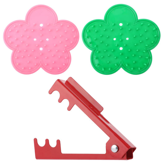 Aster 3 Pcs Professional Rose Leaf Thorn Stripper Kit, Rose Thorn Remover Tool, Flower Stem Cutter Remover for Garden(2 Kinds of Rose Leaf Thorn Strippers)