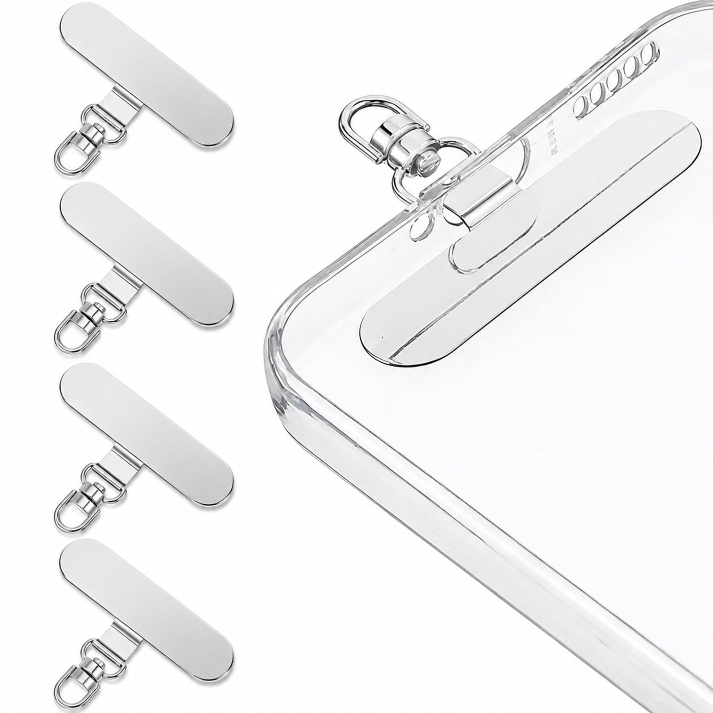 Pack of 4 Mobile Phone Strap for Hanging, Mobile Phone Chain Holder, Mobile