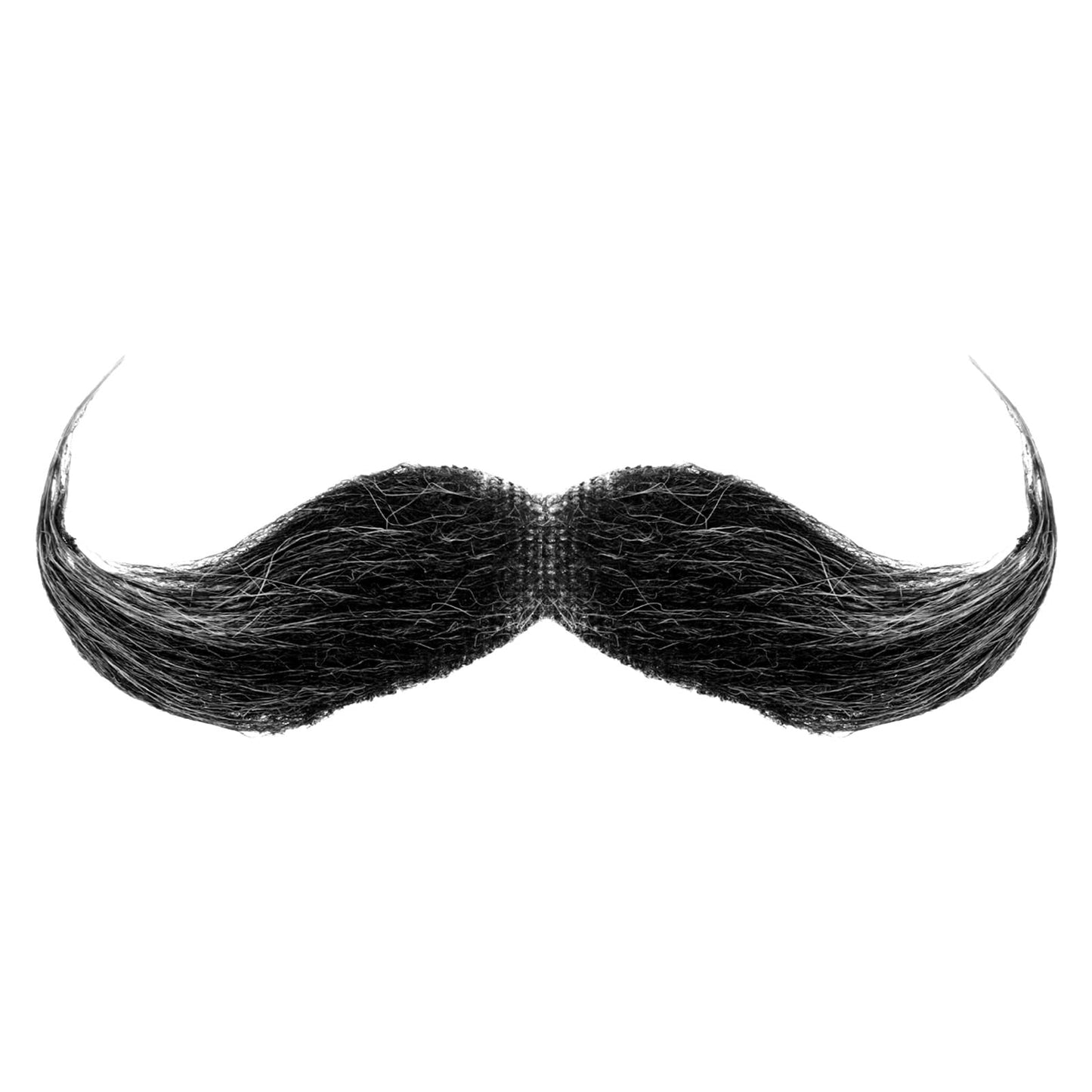1 x Moustache for Gluing, Schnauzer for Gluing, Realistic Moustache Gluing, False Beard, Artificial Beard, for 80s Cosplay, Carnival, Christmas Party, Halloween, Cosplay Accessories