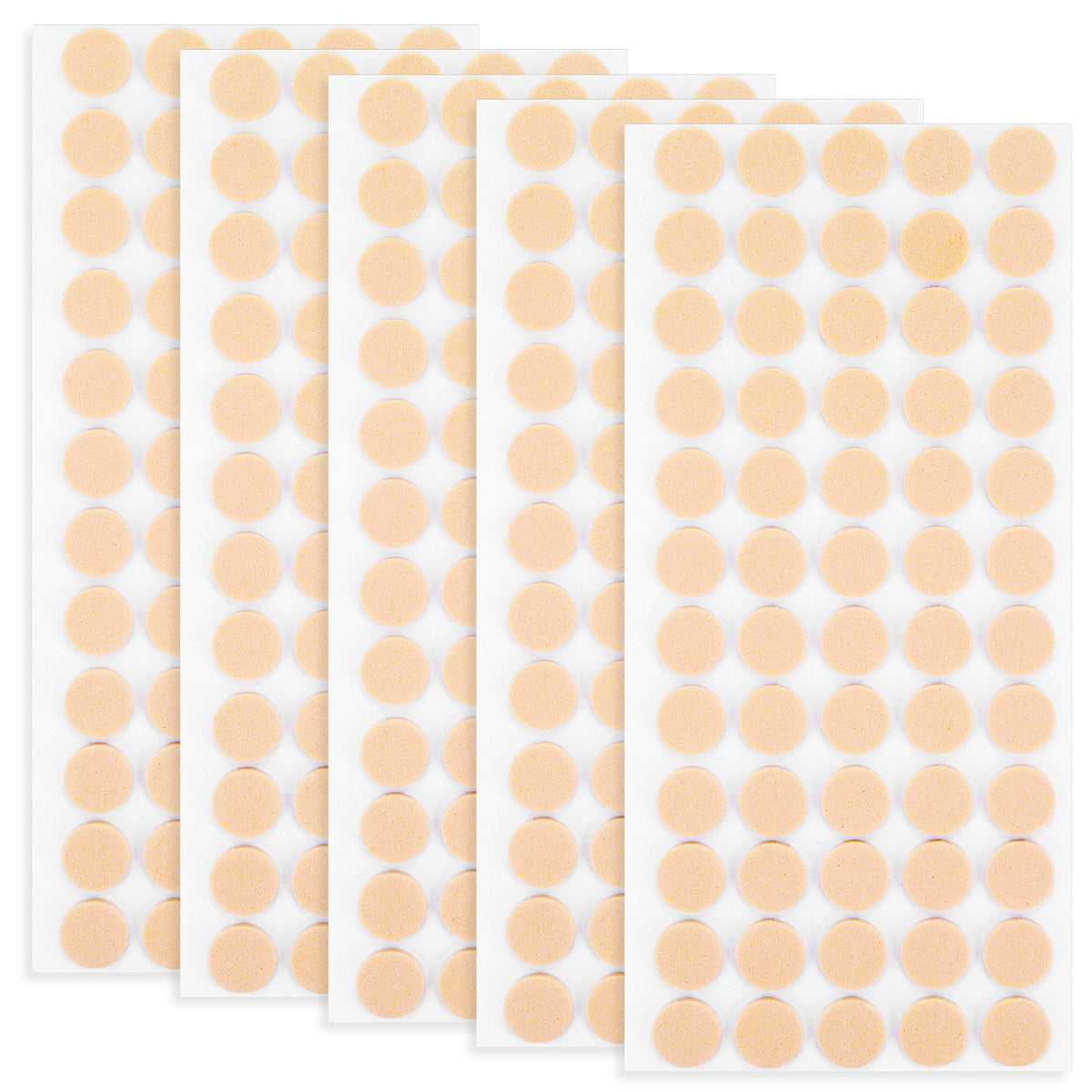 ASTER 300 Pieces Earring Support Patches-Earring Backs Lifters-Waterproof Ear Lobe Support Pads for Relieve from Heavy or Large Earrings Ear Lobe Support Backs