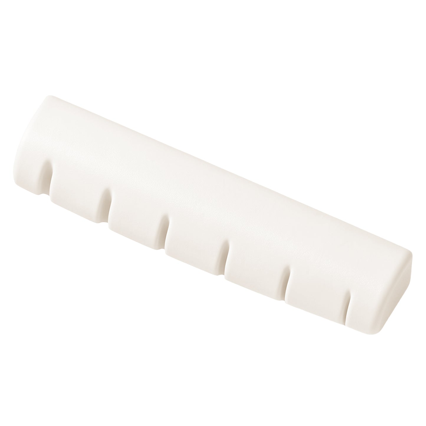 43mm Guitar Bone Nut, White Pre-Slotted Bone Nuts for Acoustic Guitar, 6-String Replacement
