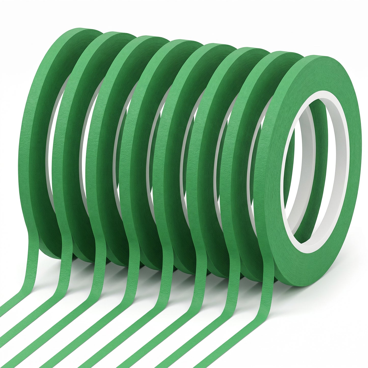 Thin Painters Tape, 8 Pack 3mm Fine Line Masking Tape for DIY Art Painting