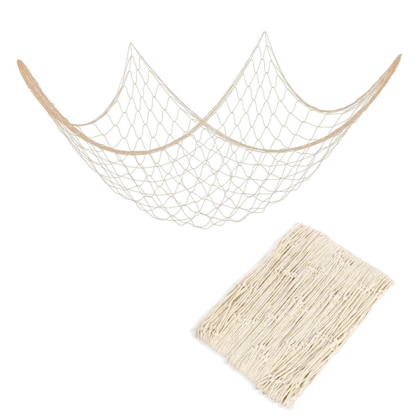 Fishing Net Decoration 100 cm x 200 cm Mesh Fishing Net Wall Decoration