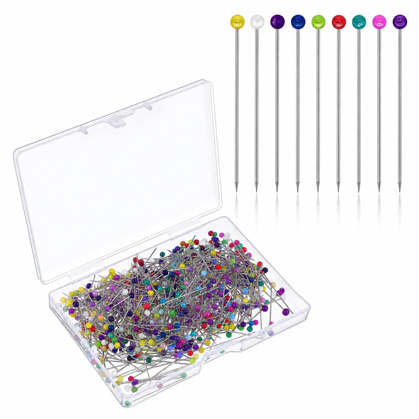 Colourful Head Pins