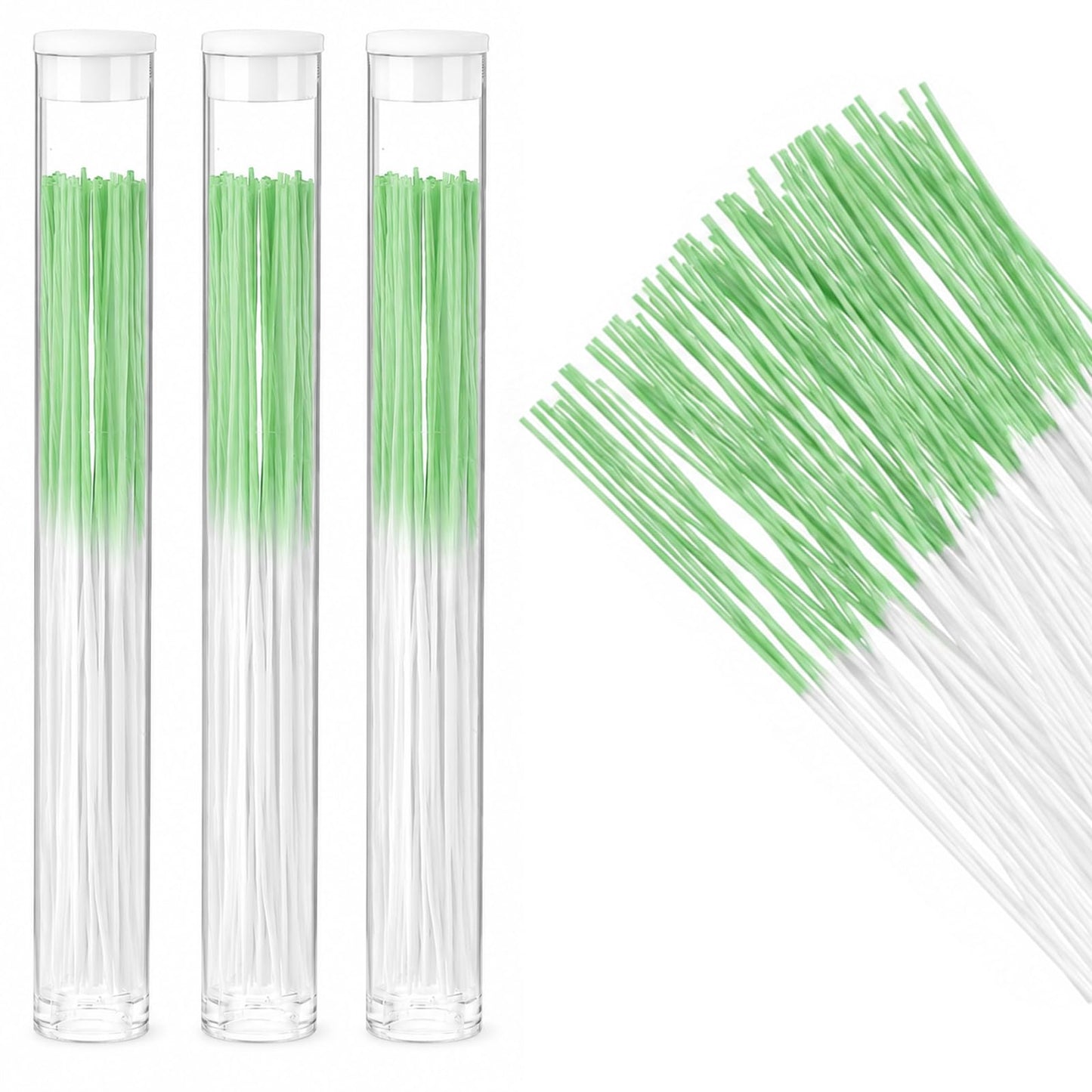 180 Pieces Ear Piercing Cleaning Silk, Standard, Plywood