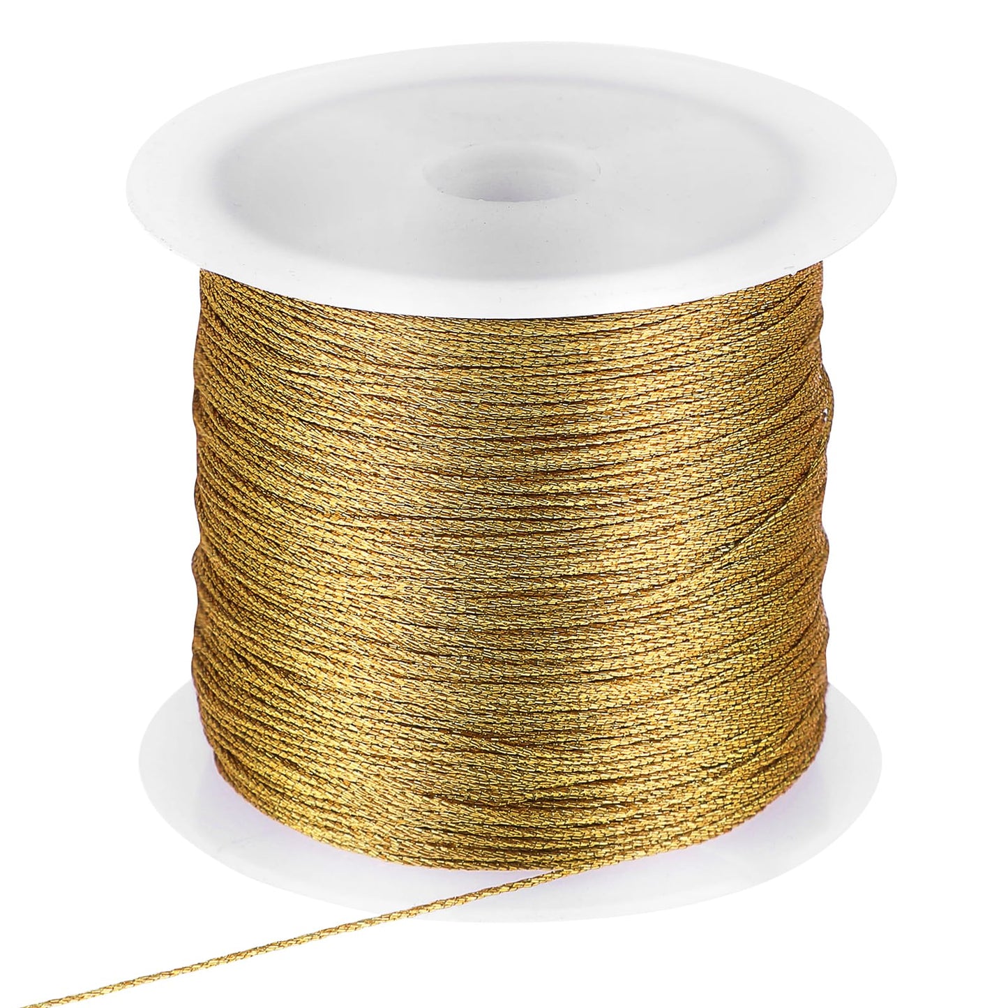 100 m Gold Cord 1 mm Gold Metallic Cord Gold Cord Twine