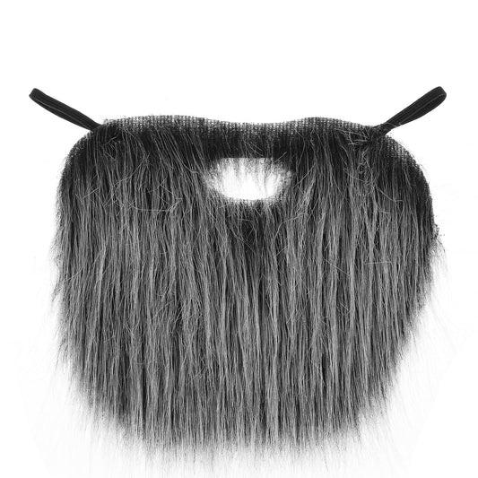 1 x Fake Beard, Artificial Beard, Realistic False Beard, Comfortable Fake Beard, Easy to Wear, for Halloween, Christmas Party, Carnival, Masquerade Mask, Cosplay Accessories