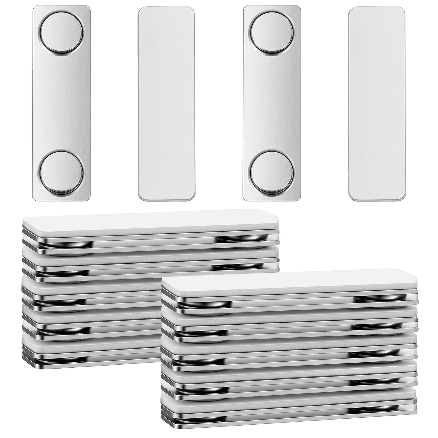 10 Pairs Picture Hanging Strips, Magnetic Strips for Damage-Free Wall Hanging, Strong Adhesive Picture Hanger Strip for Frames, Photos, Artworks, Home Decor