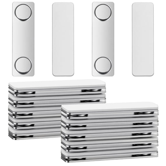 10 Pairs Picture Hanging Strips, Magnetic Strips for Damage-Free Wall Hanging, Strong Adhesive Picture Hanger Strip for Frames, Photos, Artworks, Home Decor