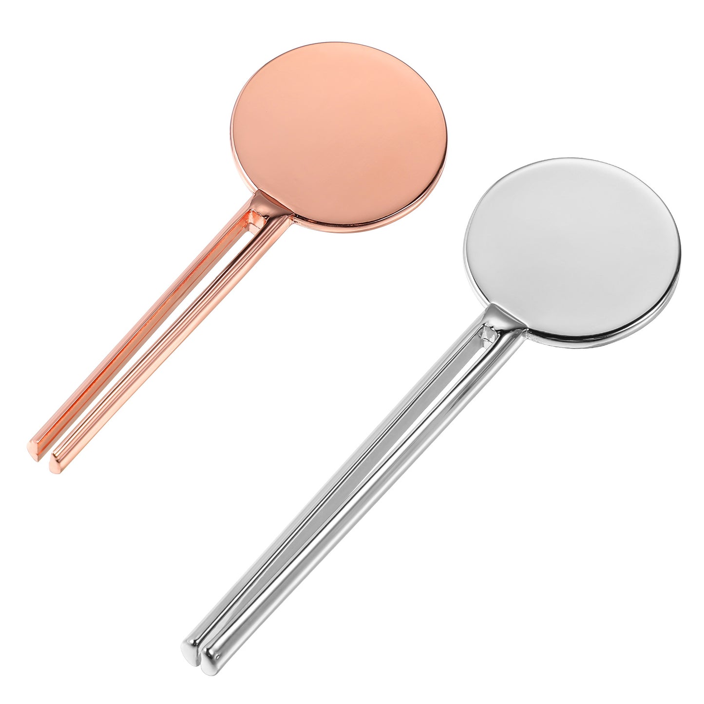 Toothpaste Squeezer 2 Pcs Metal Tube Squeezers Key L&S Stainless Steel Manual Dispenser Roller Tube Bathroom and Kitchen Gadgets for Maximize Creams Paint Makeup & Beyond - 2 Different Color