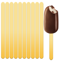 10 Pcs Acrylic Cake Pop Stick, 4.5 Inch Reusable Ice Cream Sticks, Mirror Ice Pop Sticks, Cakesicle Sticks for Candy Ice Cream DIY Crafts
