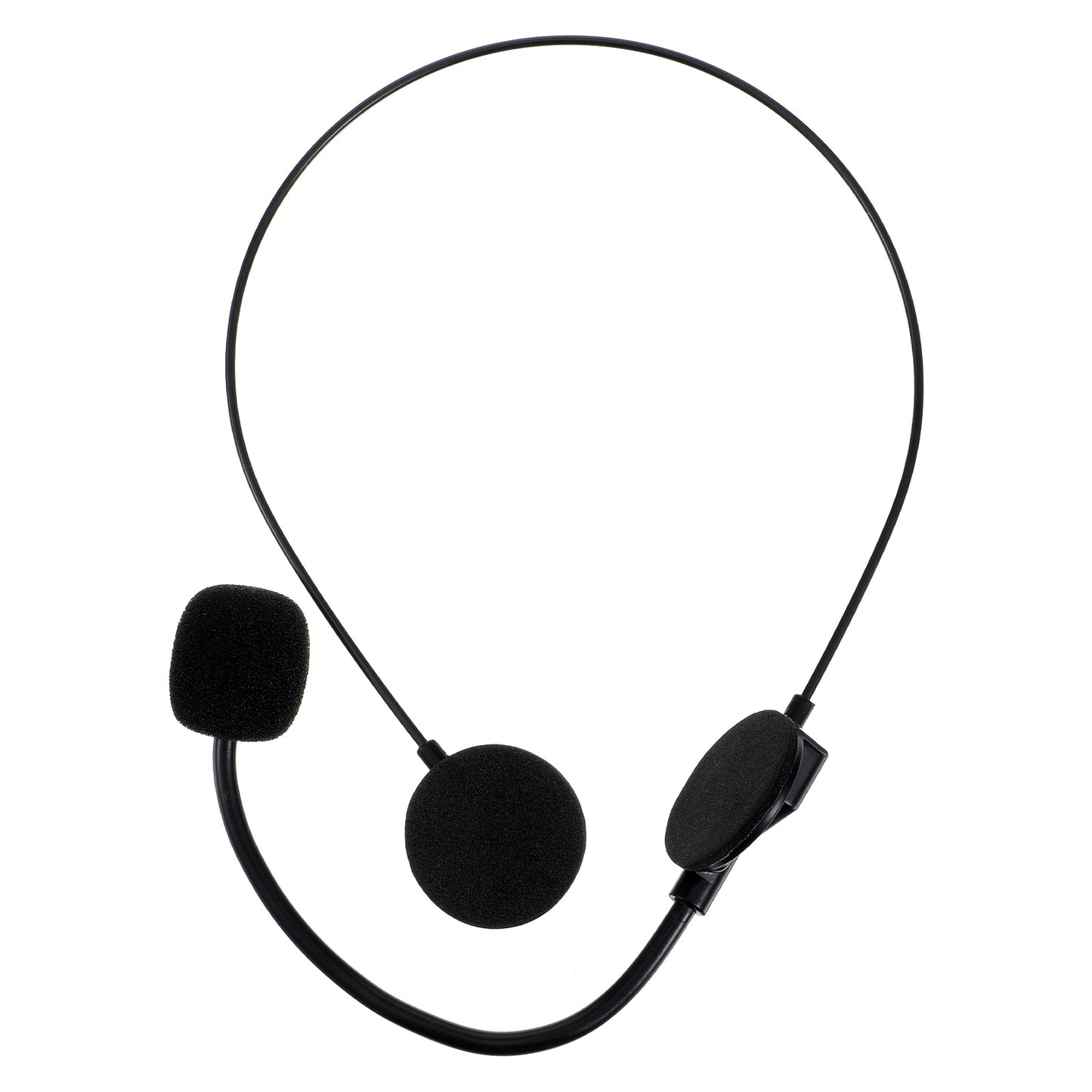 ADLABLD Fake Headset Microphone, Rockstar Costume Accessories for Adult Men Women, Fake Microphone Headset Prop for Music Concert Party's Halloween Outfit, Black