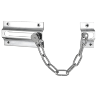 1 Pack Home Security Door Chain Lock - Guard Locks, Anti-Theft Safety Spring Press Latch for Inside/Front Door, Heavy-Duty Security for Home/Apartment/Office, Easy Installation