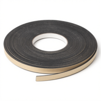 Axafazup Car Speaker Sealing Foam Grip Tape, 2mm Thick 10mm Wide 49Ft, EVA Soundproofing Waterproofing Insulation Gasket Tape